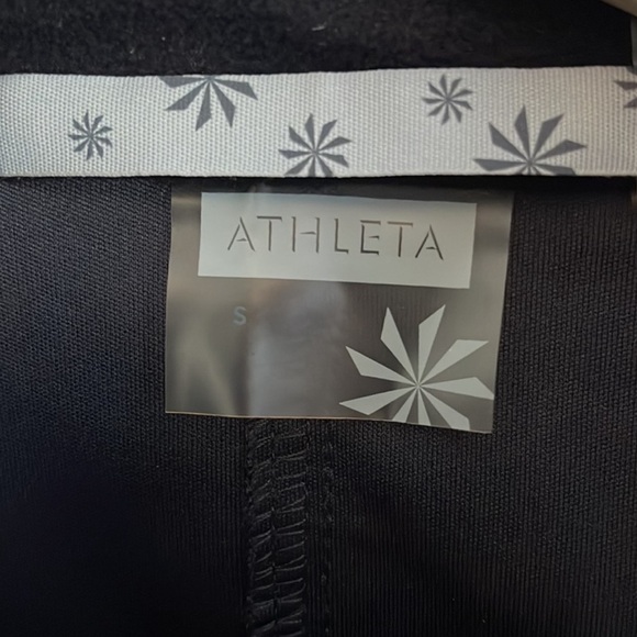 Athleta Women’s Softshell Tear Away B4 UPlay Damask Print Jacket Charcoal Gray - Picture 8 of 11